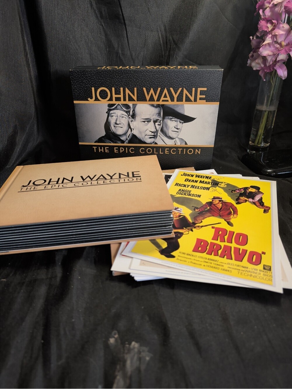 John Wayne The Epic Collection DVD Box Set 38 DVDs+ mini posters